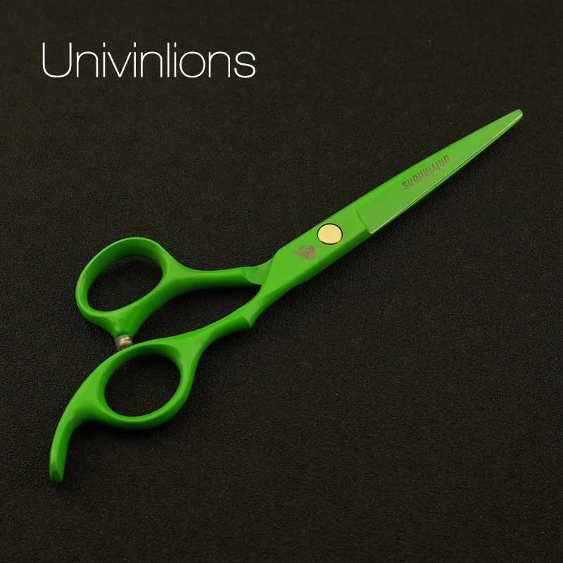 6 &quotс бесплатным подарком Горячая Распродажа Зеленый ножницы парикмахерские для