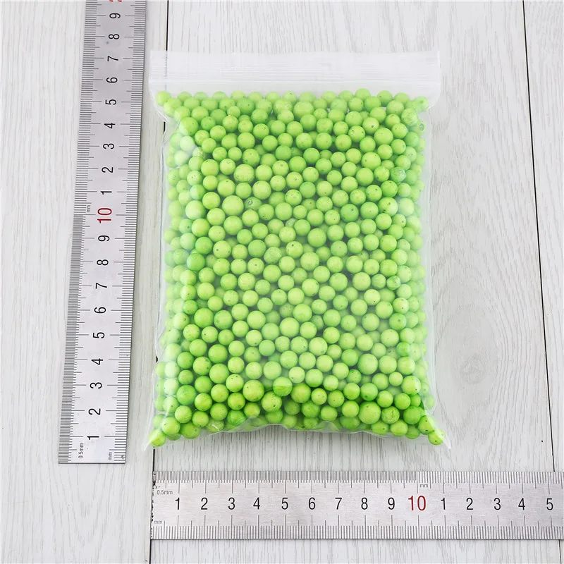 10 DIY Snow Mud Particles Accessories Slime Balls Small Tiny Foam Beads For Floam Filler Supplies 2-4mm | Игрушки и хобби