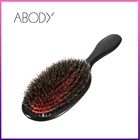 Щетка для волос Abody, профессиональные принадлежности для парикмахерской, расческа для волос, щетки для спутывания волос, щетка с кабаном, щетка, инструменты для волос