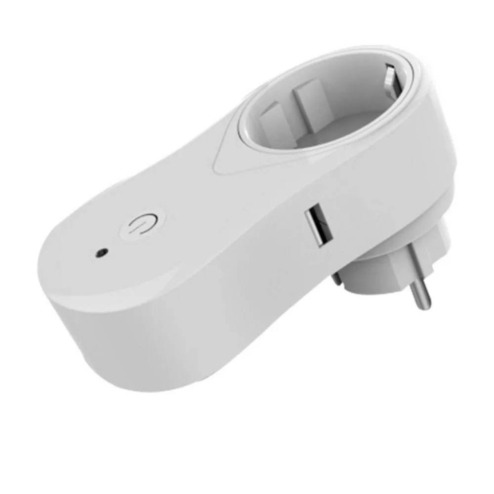 Умная розетка Wifi беспроводной переключатель Голосовое управление с usb-портом