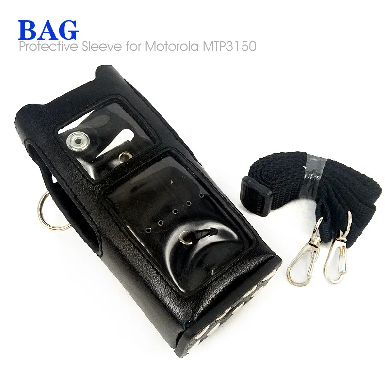 Кожаный защитный жесткий чехол кобура для Motorola MTP3150 MTP3100 MTP325 Walkie Talkie