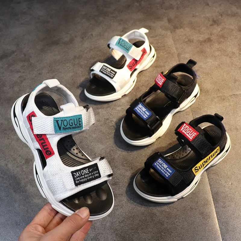 Детские сандалии для мужчин Новинка лета 2019 детская обувь больших детей