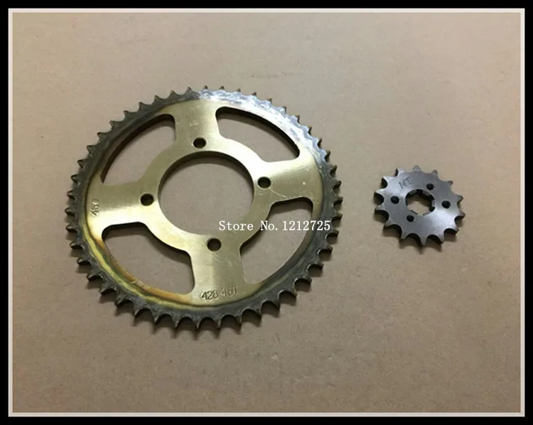 

Motorcycle Sprocket YBR125 YAMAHA125cc Sprocket Transmission gear 428HV 15T