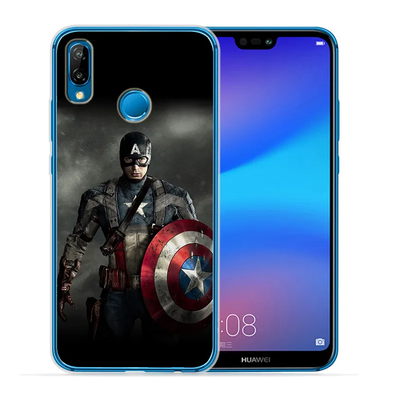 Роскошный Джокер Marvel Мстители Дэдпул для huawei mate 9 10 20 P8 P9 P10 P20 P30 P Smart Lite Plus Pro Чехол Coque Etui