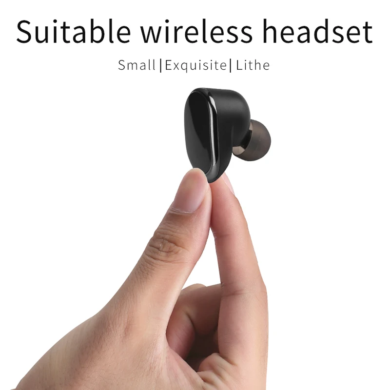 TWS Wireless Headsets Bluetooth 5.0 Earphones Stereo In-Ear Earphones with Charging Box Handsfree Gaming Sports Earbuds