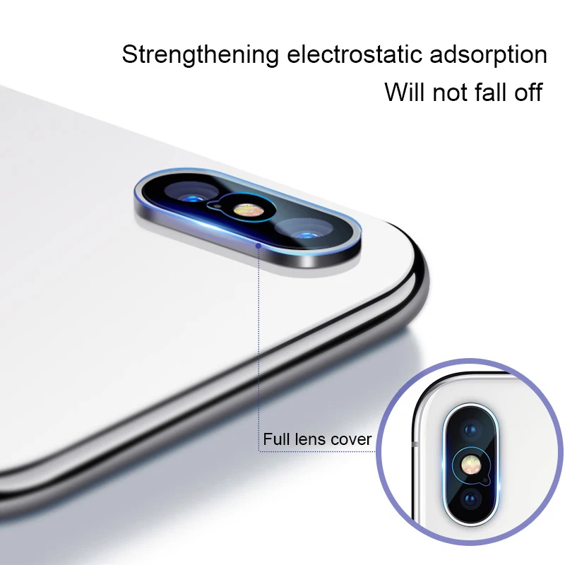 Защитная пленка для объектива камеры iPhone 7 8 6 HD закаленное стекло X XR XS Max 6S