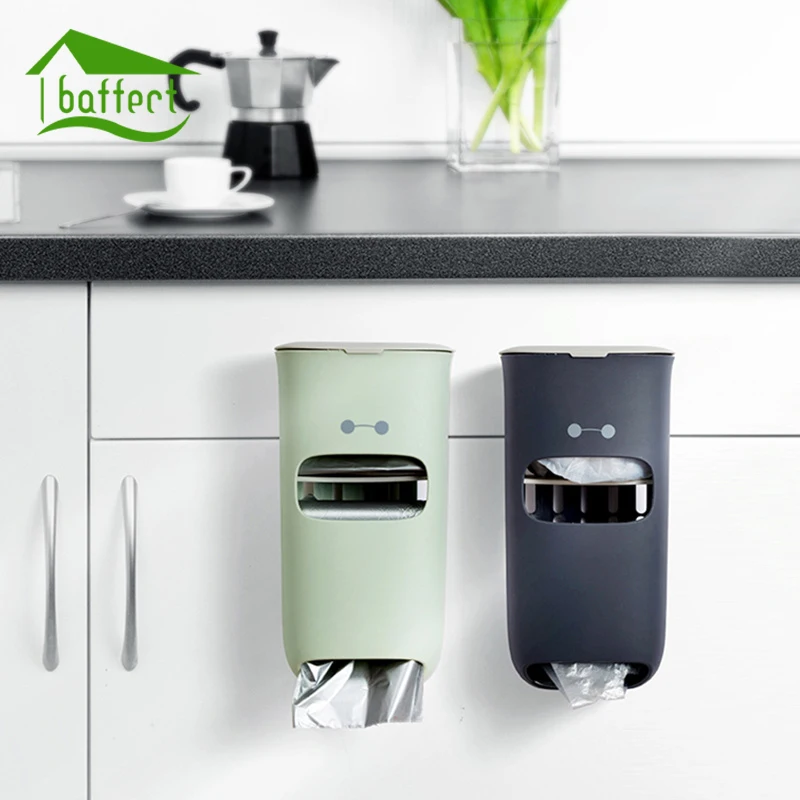 Новинка креативная домашняя полка для хранения мусорных мешков коробка кухни