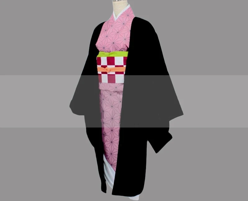 Костюм для костюмированной вечеринки Kimetsu no Yaiba Nezuko Kamado кимоно|Костюмы аниме| |