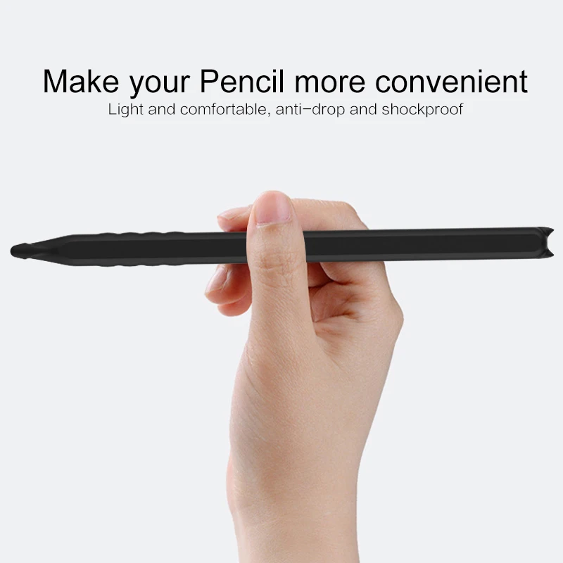 Чехол для Apple Pencil 2, iPad Pro, чехол-карандаш для планшета с сенсорным наконечником, держатель для сенсорной ручки, стилус, 360, полный защитный чехол, сумки