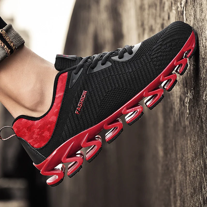 FAN PAO 2019 New Men's Tenni Blade Point Springblade Fashion Street Casual Running Shoes Red Sox Yeezys Boost Gym Shark Walking | Спорт и