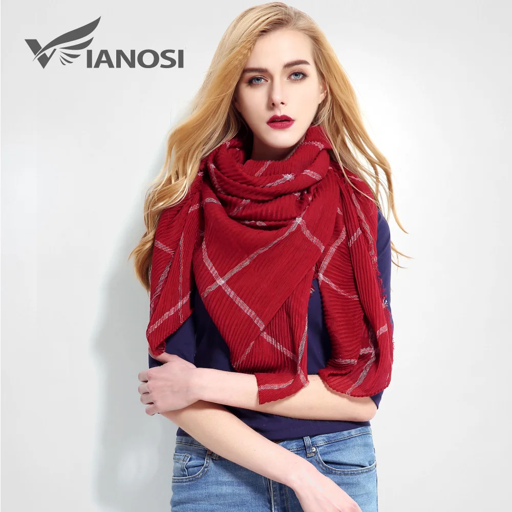 [VIANOSI] хлопковый шарф Для женщин Cachecol бренд бандана роскошный фуляр Femme модные