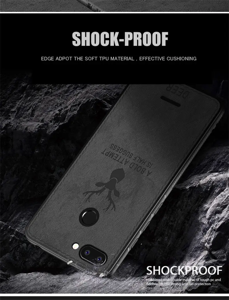 Роскошный тканевый чехол QINUO с оленем для Xiaomi Redmi 4X 7A 5Plus 5A 6 6A Pro Batman, мягкий силиконовый чехол для Redmi Note 8 Pro K20 7 4 4X