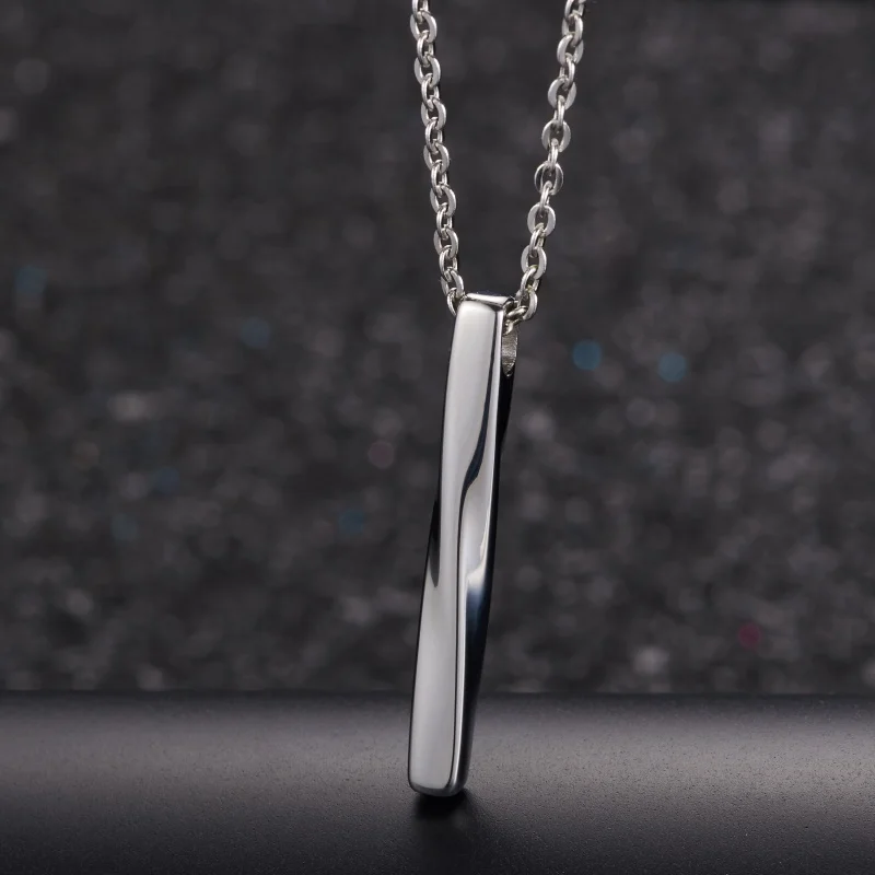 Женские модные ожерелья витая подвеска ювелирное изделие Мужская из нержавеющей