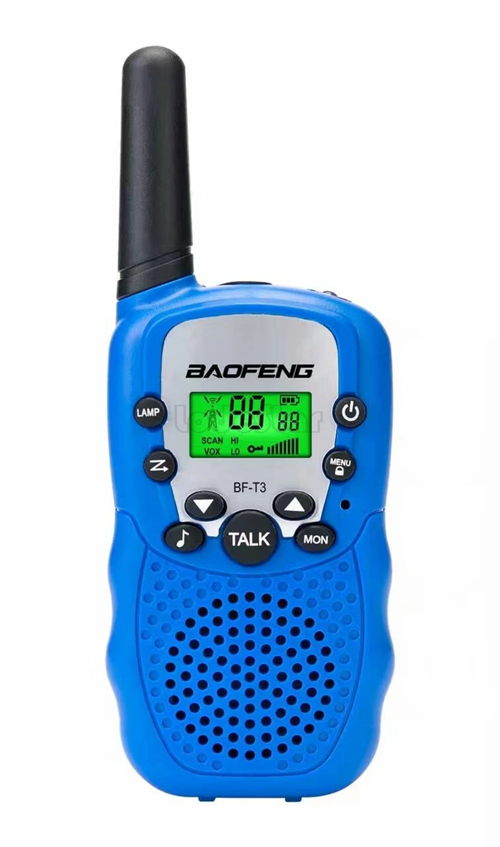 Портативная мини рация Baofeng 2 шт. Вт UHF 462 467 МГц 22 канала T3 VOX FM передатчик детская
