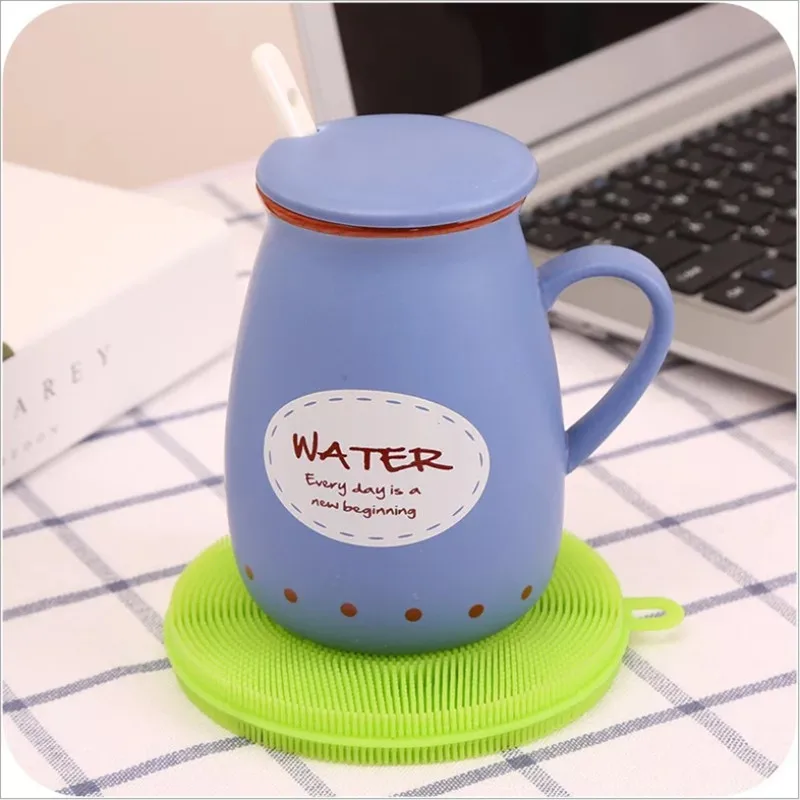 Многофункциональная щетка для чистки кухни силиконовая мытья посуды круговая