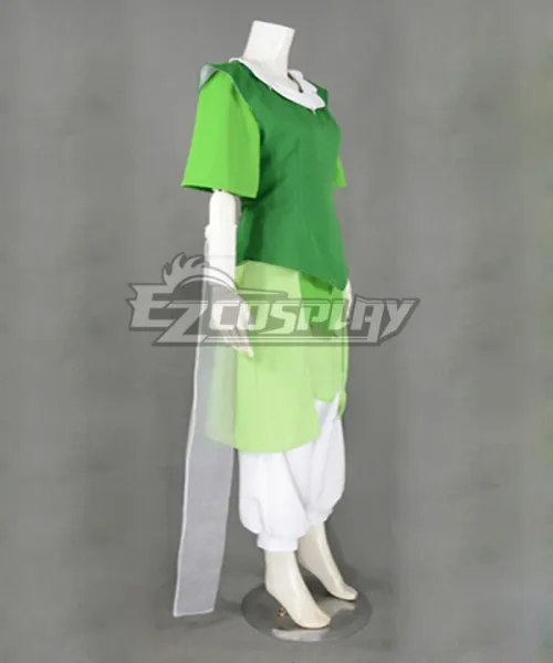 Аватар Легенда короры Сезон 3 Опаловый зеленый Косплей Костюм E001 |