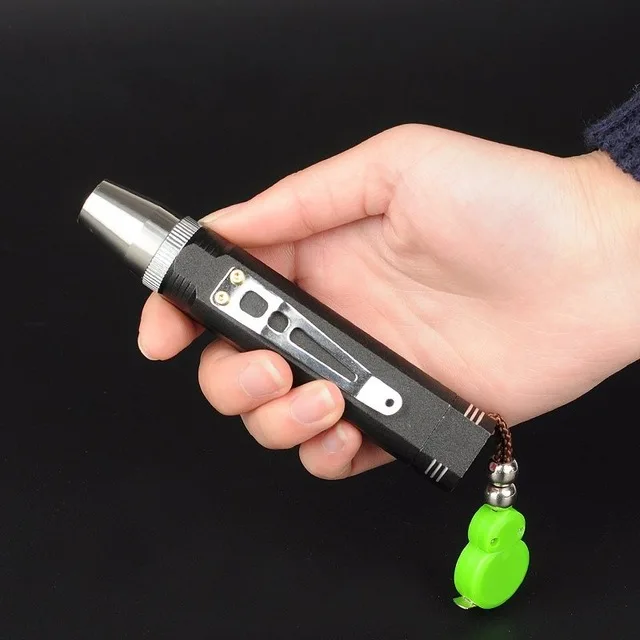

YUPARD Portable R5 LED Flashlight Torch Jewelry jade glare 18650 Rechargeable flashlight Aluminum white yellow purple light