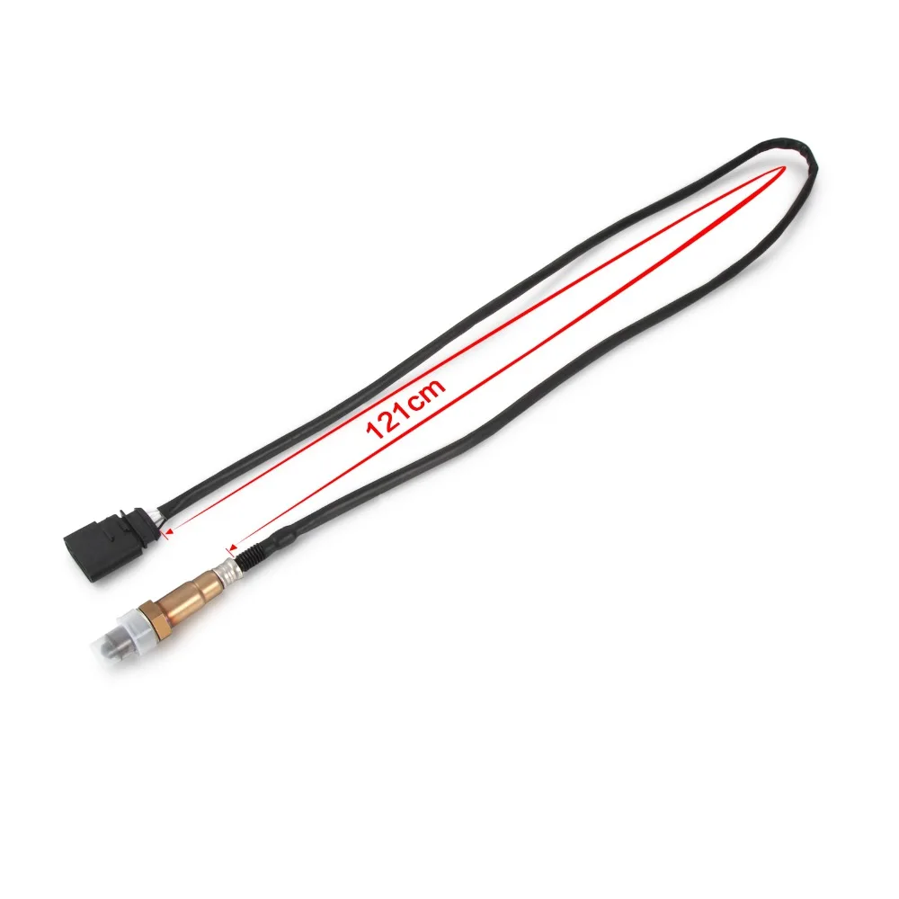 Car Lambda Oxygen O2 Sensor Probe For VolksWagen Golf Mk V Passat Audi A3 4 Wire 1.4 1.6 2.0 NEW