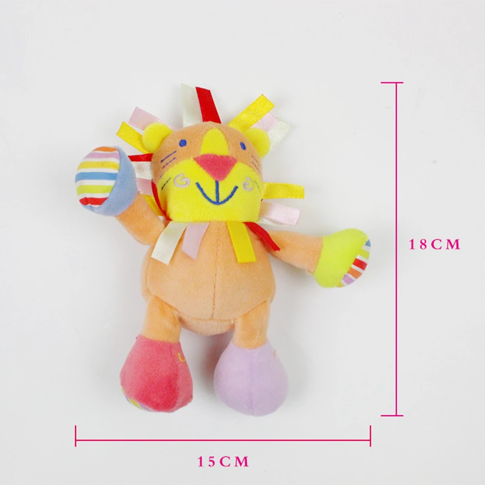 1 шт. красочные животных колокольчики многофункциональные детские игрушки