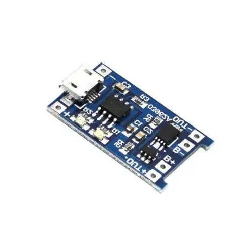 Автоматическая защита! 2 шт. Micro USB 5 в 1 а 18650 TP4056 модуль зарядного устройства