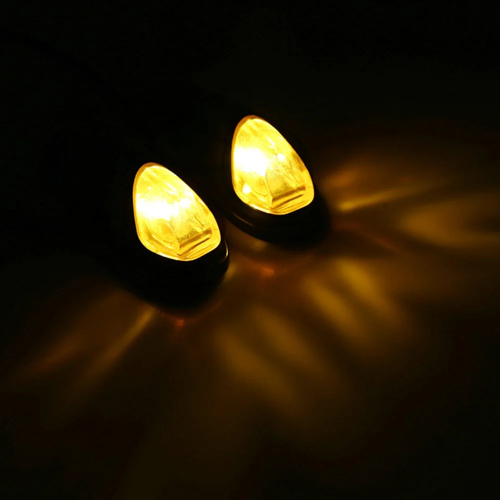 Мотоцикл поворотники мотоцикл приклеенный светильник ATV Скутер мигающий