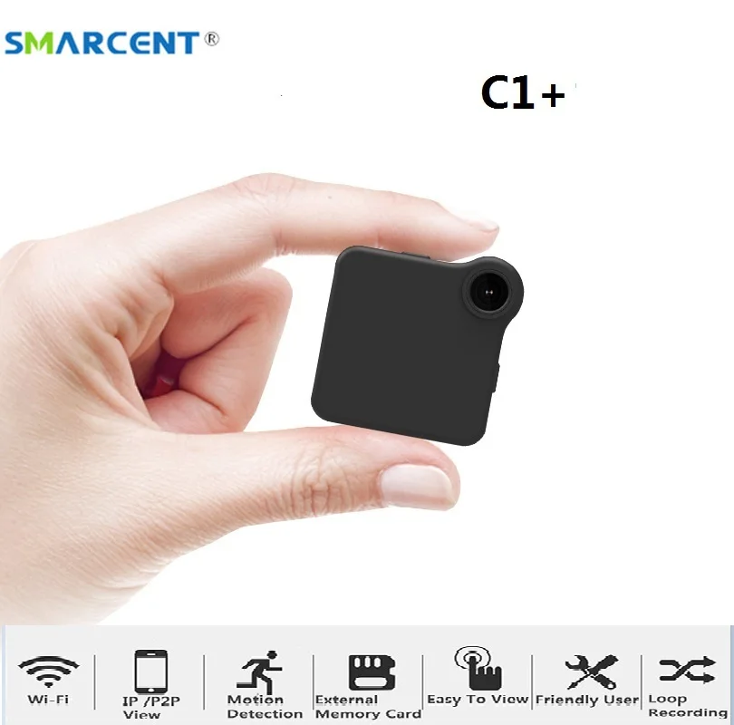 C1+ мини HD 720 P камера Wi-Fi P2P носимых ip-камеры датчик движения магнитный зажим диктофон велосипед тела micro Mini DV DVR