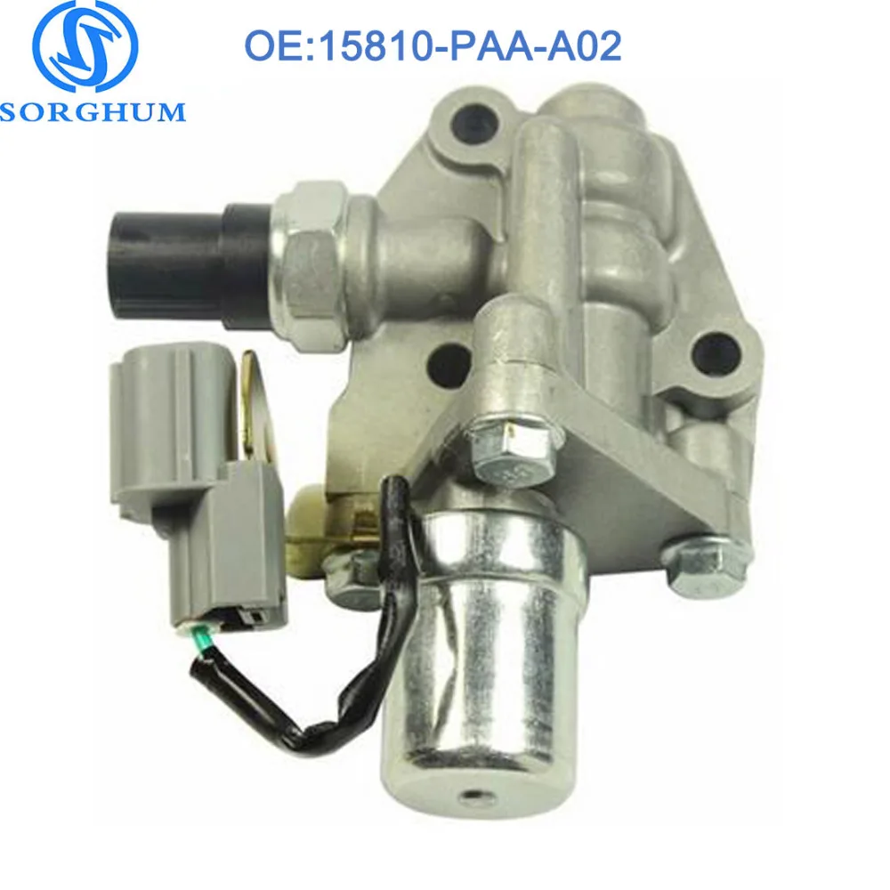 Новый левый 15810 PAA A02 Соленоидный клапан 15810PAAA02 для Honda Accord 4Cyl VTEC 1998 2002 Odyssey|Клапаны и