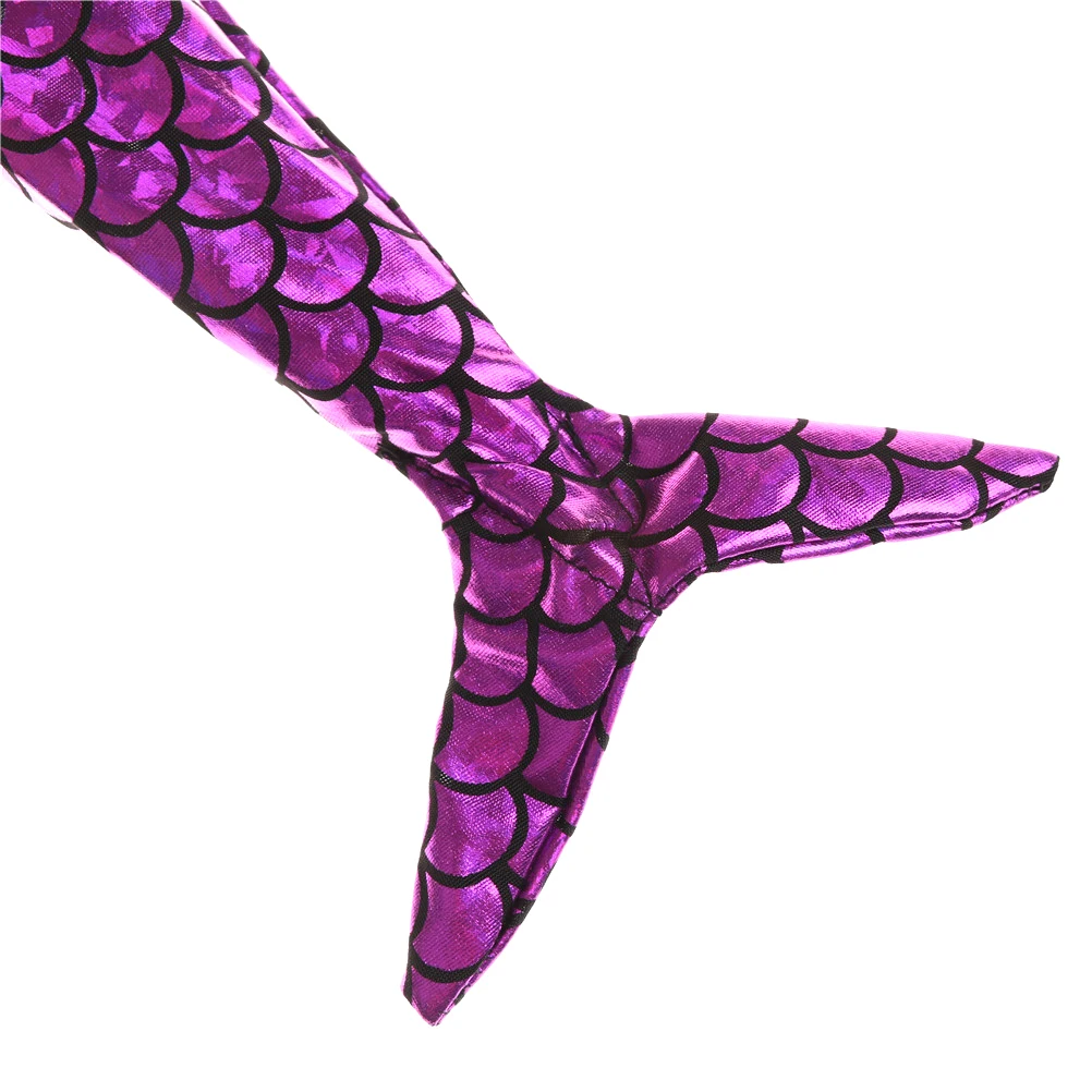 Вечернее платье ручной работы для кукол блестящее девочки детское с хвостом