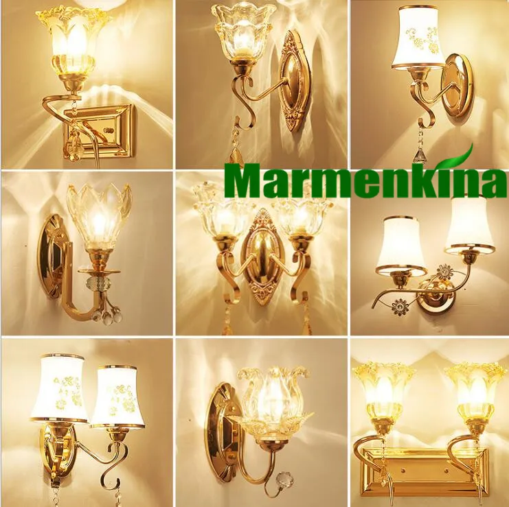 Новая настенная лампа 2017 в европейском стиле ретро коридор главный прикроватный