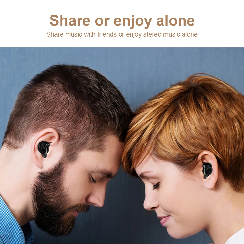 LXT E6 TWS V5.0 Bluetooth наушники беспроводные наушники стерео Bluetooth гарнитура наушники спортивные наушники для телефона глубокий бас