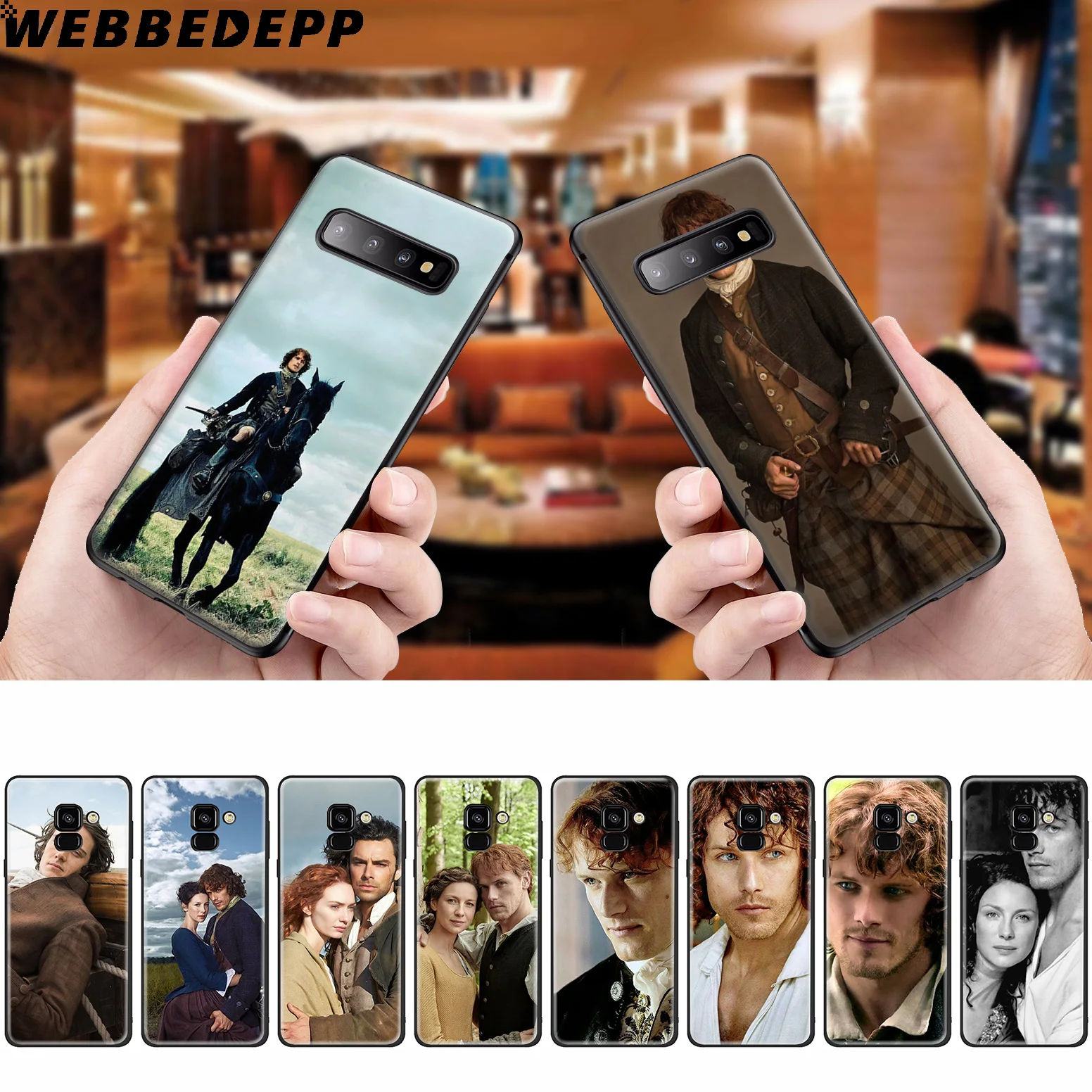 WEBBEDEPP силиконовый чехол для Samsung Galaxy A3 A5 A6 A7 A8 A9 A10 A20 A30 A40 A50 A70 M10 M20 M30 |