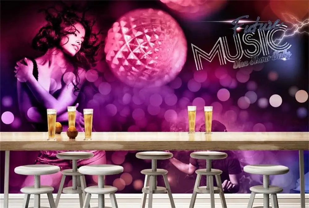 3D обои/пользовательские фото обои/сексуальная красота девушки Мода