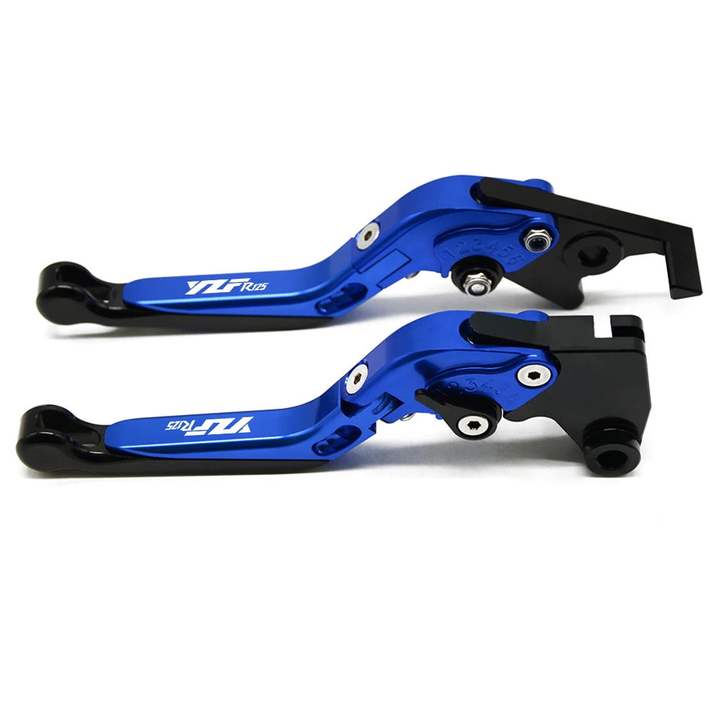 YZF R125 рычаги для YAMAHA YZF R125 YZF-R125 R 125 2008-2013 2009 2010 2011 2012 Мотоцикл с ЧПУ Алюминий сцепные рычаги