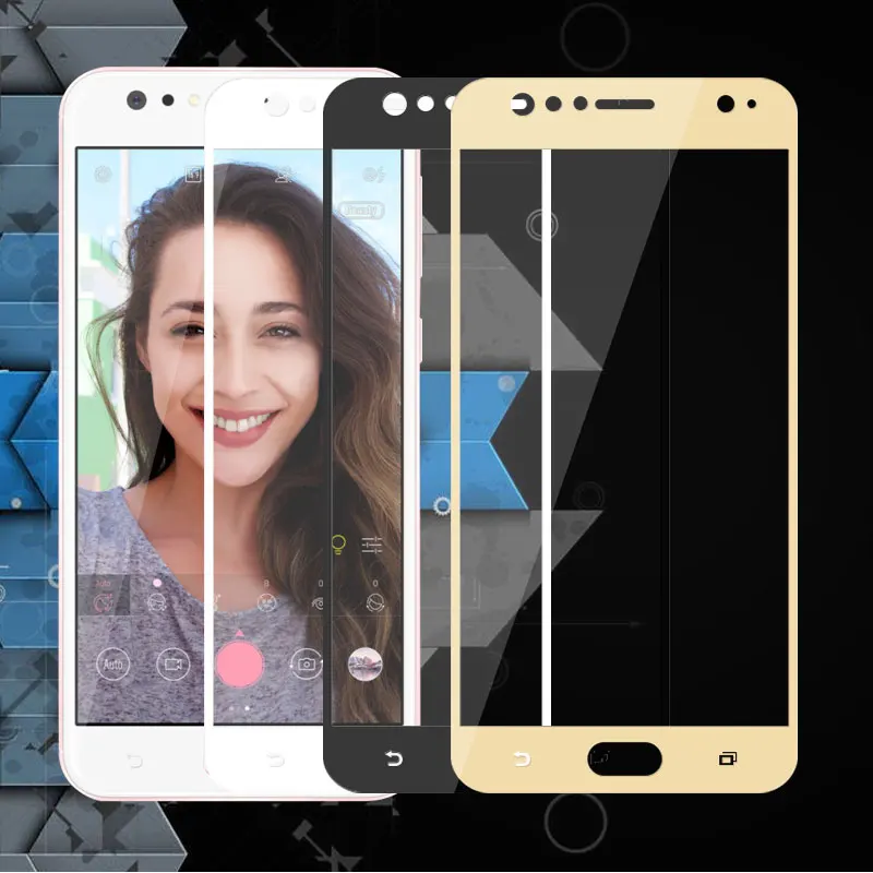 Закаленное стекло для ASUS 4 Selfie ZD553KL полное покрытие экрана телефона протектор стекло для Zenfone 4 Selfie ZD 553kl защитная пленка