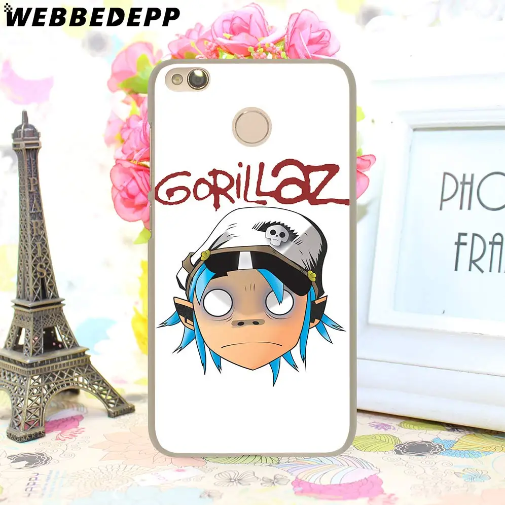 WEBBEDEPP Gorillaz группа чехол для телефона для Xiaomi Redmi 4X 4A 5A 5 6plus Pro 6A S2 7 Note 5, 6, 7, 8 Pro 4X Go крышка - Цвет: 9