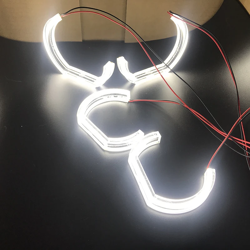 Светодиодный светильник с белым кристаллом DTM ангельские глазки набор колец для