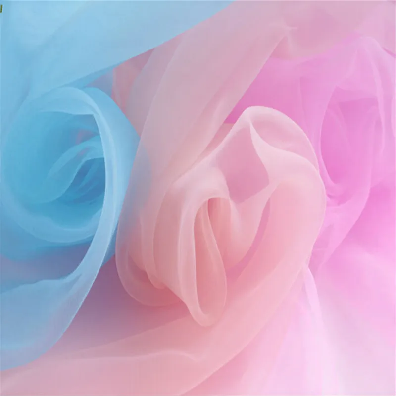 органза и шифон. шифон органза. органза. шелковая тюль. Crystal organza voile.