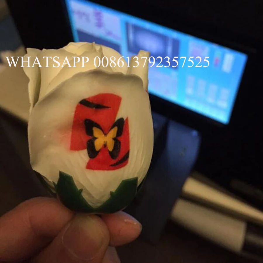 5 ногтей печатная машина Цветочная 3 розы одновременная печать|nail printing machine|flower