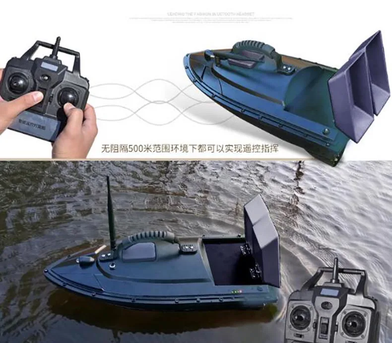 500 м Диапазон Pro Беспроводной RC Рыболокаторы рыболовные снасти приманки лодка дистанционного Управление
