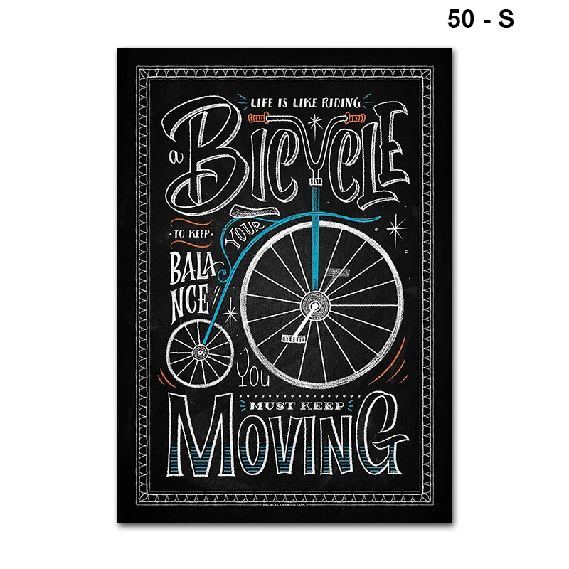 50 Newly Motivational Classroom Wall Posters Inspirational Quotes for Students Teacher Classroom Decorations TE889 - Цвет: 50
