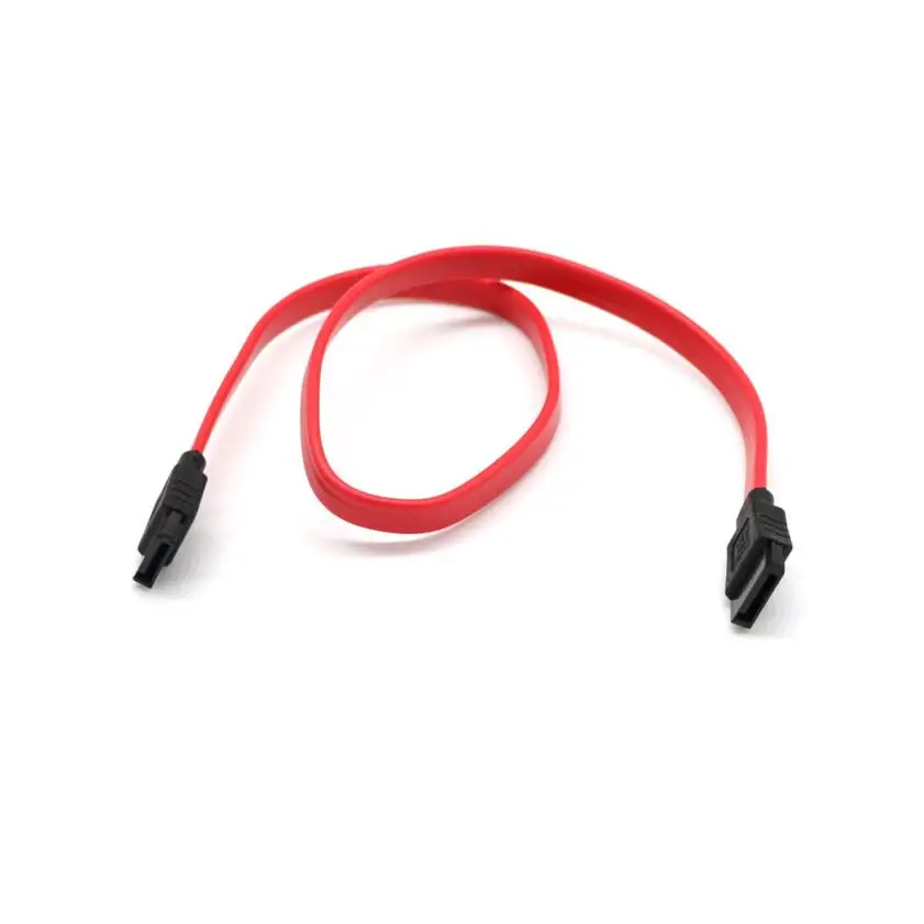 Универсальный Удлинительный кабель для передачи данных 45 см SATA 2 Красный Кабель - Фото №1