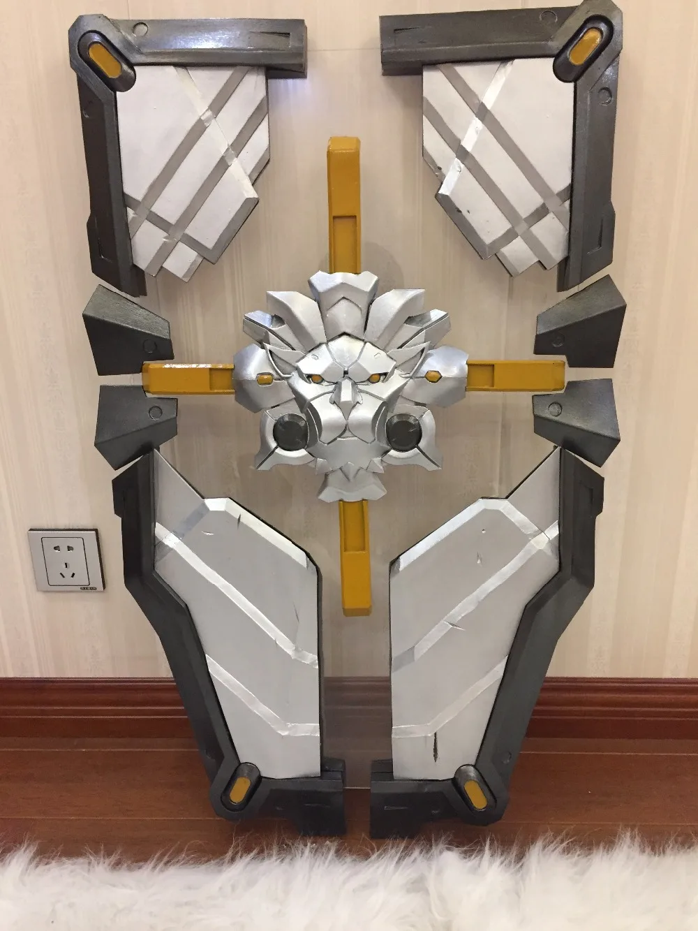 Overwatch Brigitte Lindholm защитный экран для косплея | Тематическая одежда и униформа