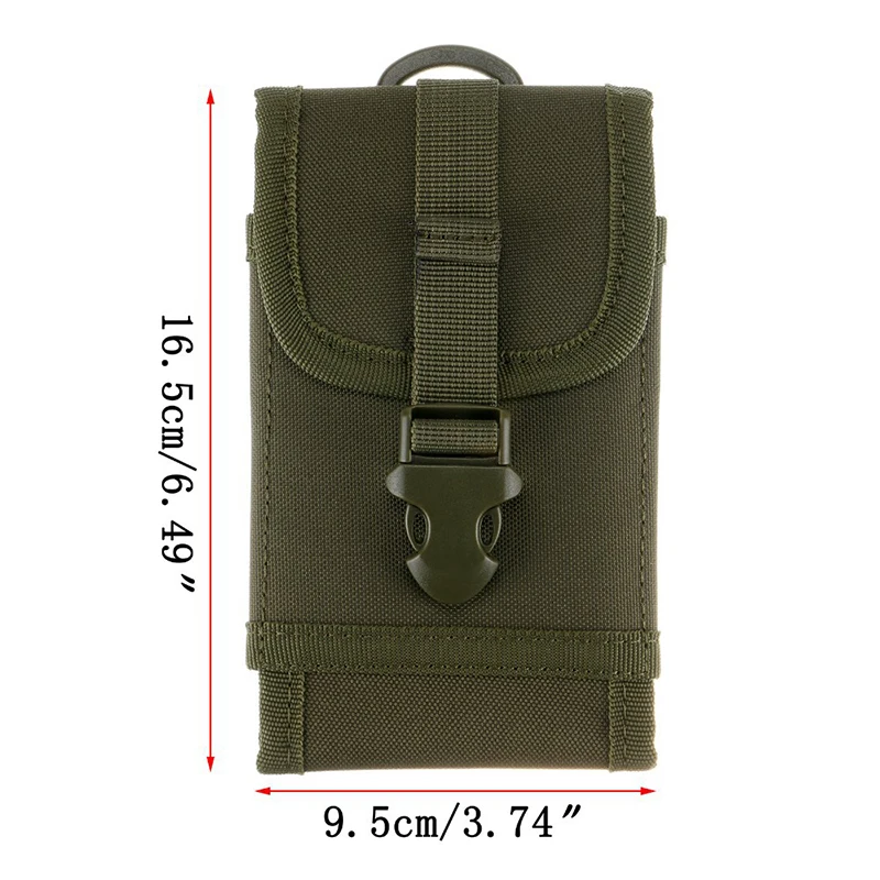1000 D Cordura тактическая сумка для телефона Molle модель ремня на липучке маленькая