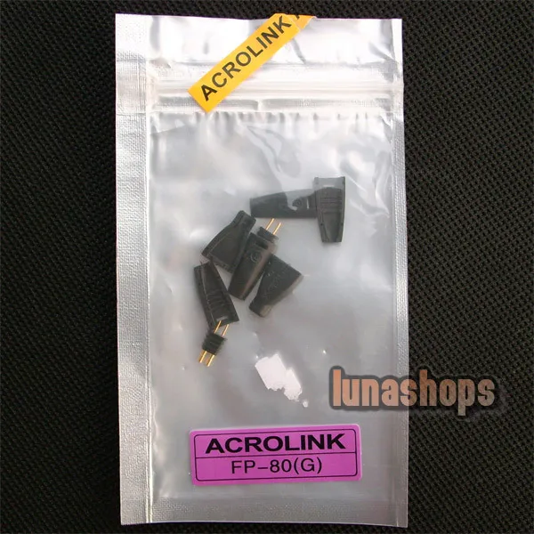 LN002641 Acrolink FP-80(G) обновленные детали для Sennheiser IE8 IE7 IE80, штифты для наушников