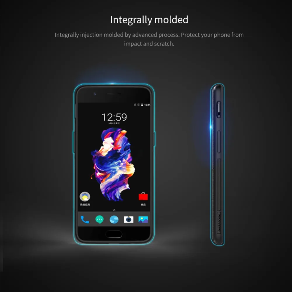 Nillkin Qi чехол с приемником и беспроводной зарядкой для Oneplus 5 A5000 Оригинальный