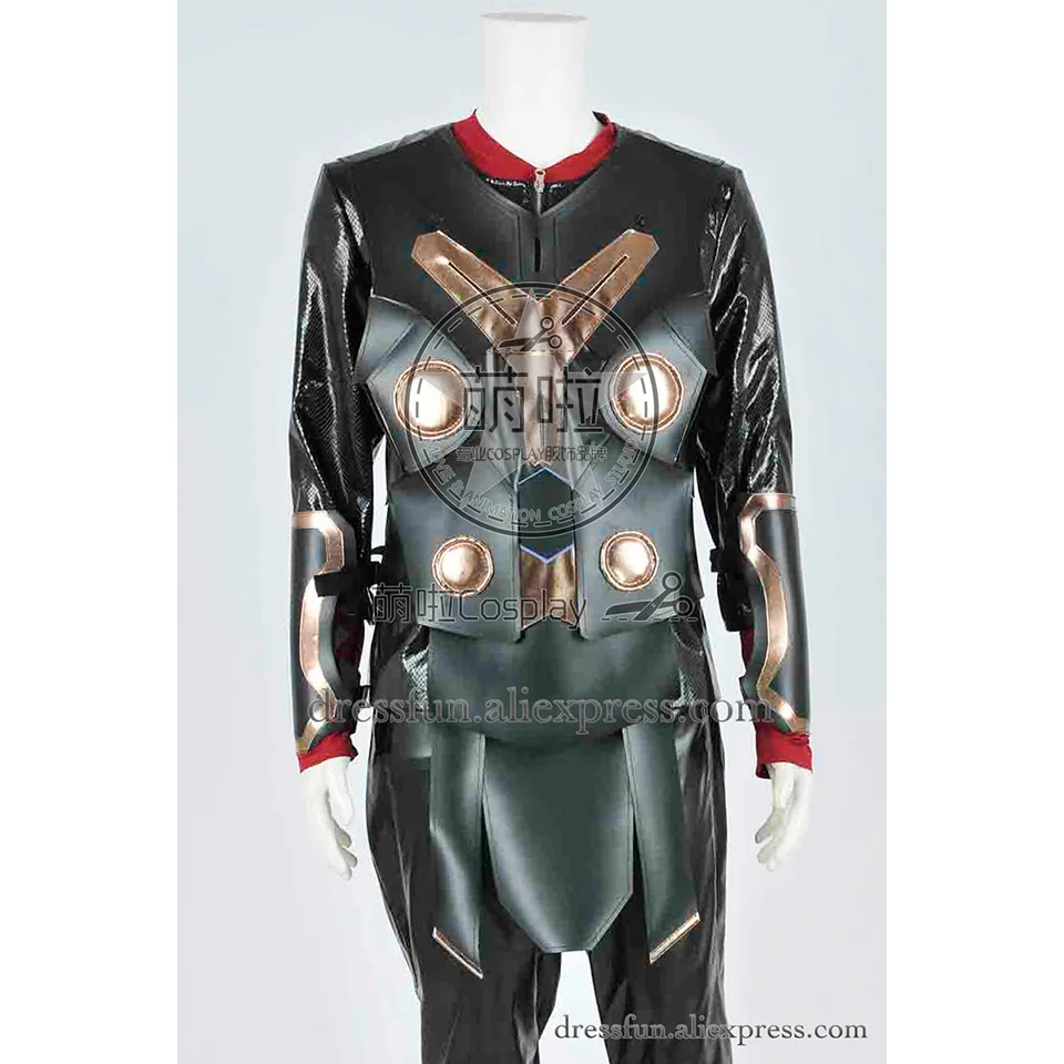 Тор 2 Темный Мир одинсон косплей костюм черная кожаная форма новая куртка полный