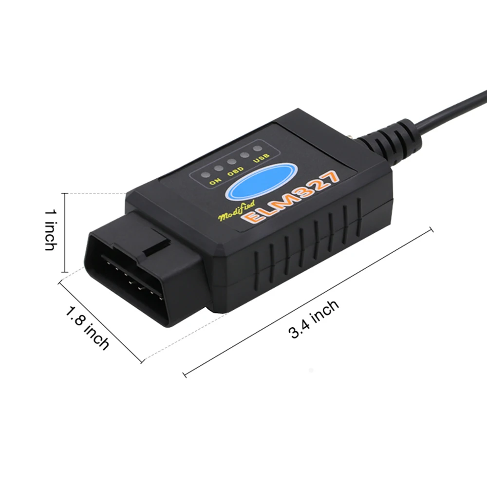 100 шт./лот V2.1 elm327 usb obd2 считыватель кодов Супер Мини elm 327 V1.5 bluetooth wifi 2017 хит продаж