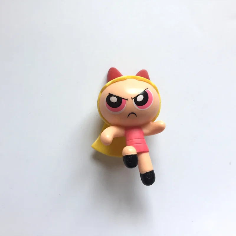 The Powerpuff Girls figuas Blossom Bubbles Buttercup проф. фигурка модель игрушки куклы Brinquedos подарок 6