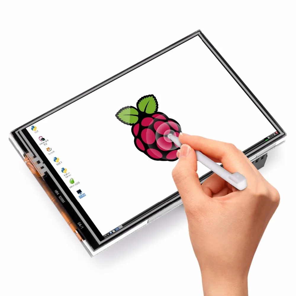 Для Raspberry Pi 3 Model B 5 дюймов сенсорный экран дисплей монитор 480x320 ЖК комплект|raspberry