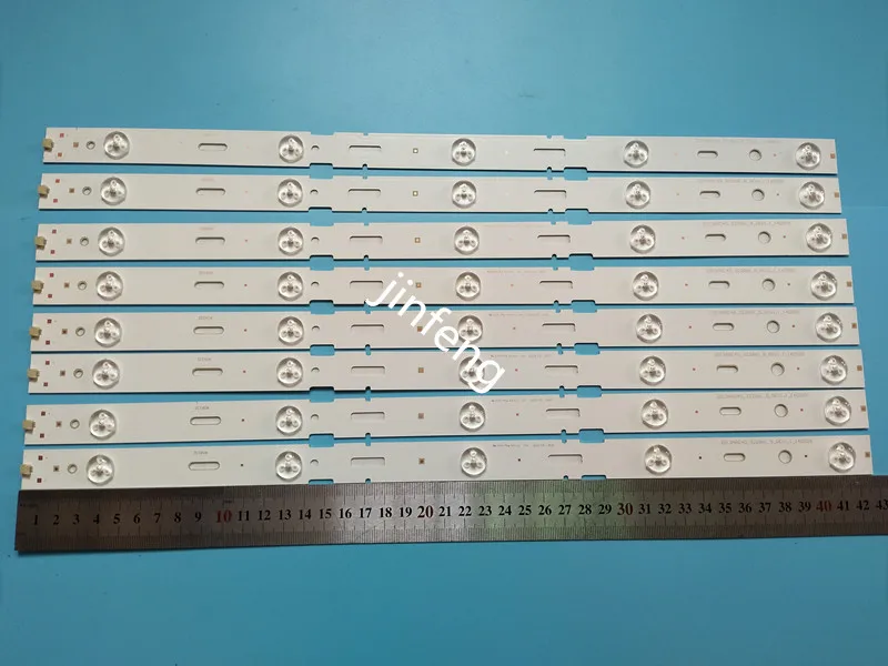 

New 1set=8PCS 5LED 428mm LED Backlight strip for TV 40VLE6520BL SAMSUNG_2013ARC40_3228N1 40-LB-M520 40VLE4421BF